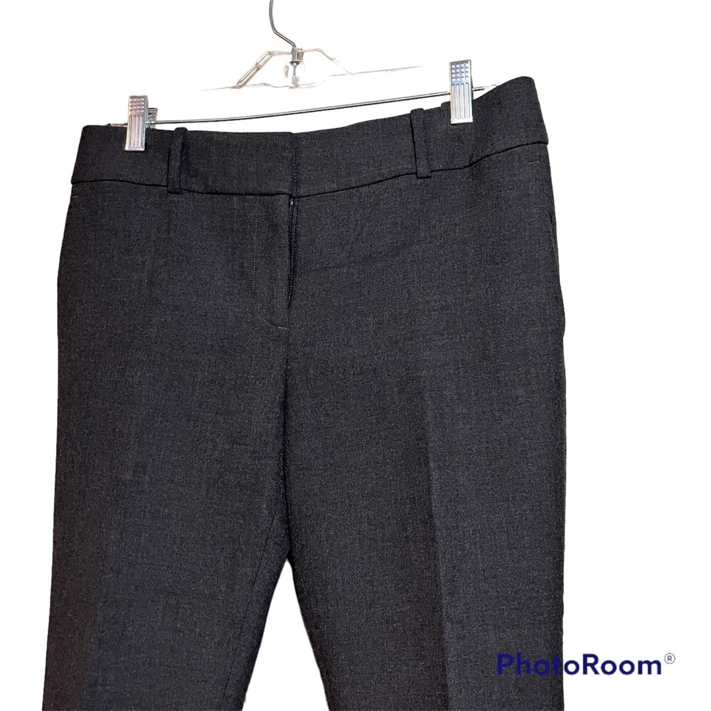Ann Taylor Devin Ankle Pant in Doublecloth Charcoal Gray Size 6P